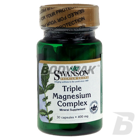 Swanson Triple Magnesium Complex - 30 kaps.
