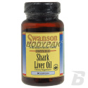 Swanson Shark Liver Oil [Olej z wątroby rekina 550mg] - 60 kaps.