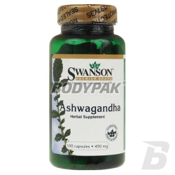 Swanson Ashwagandha 450mg - 100 kaps.