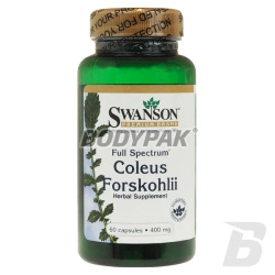 Swanson Full Spectrum Coleus Forskohlii 400mg - 60 kaps.