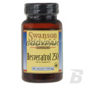 Swanson Resveratrol 250mg - 30 kaps.