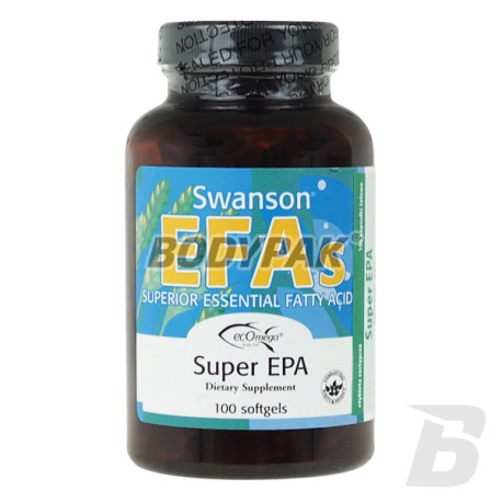 Swanson EFAs Super EPA - 100 kaps.