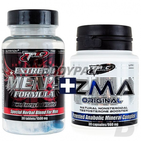 Trec Testosterone Booster Extreme Men's Formula - 30 kaps. + ZMA Oryginal - 30 kaps.