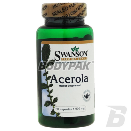 Swanson Acerola 500mg - 60 kaps.