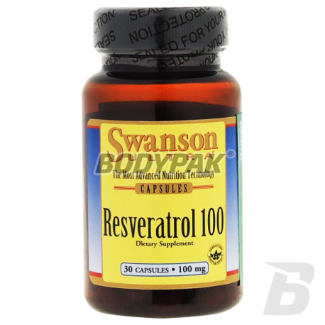 Swanson Resveratrol 100mg - 30 kaps.