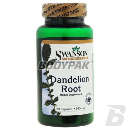 Swanson Dandelion Root [Mniszek lekarski] 515mg - 60 kaps.