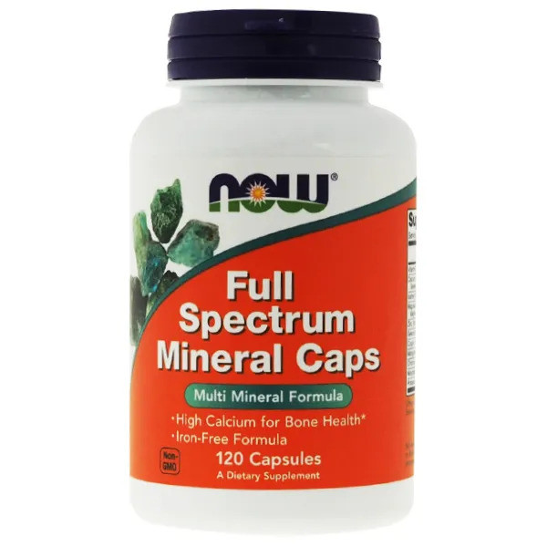 NOW Foods Full Spectrum Minerals Caps - 120 kaps.