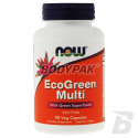 NOW Foods Eco Green Multi [Iron Free] - 90 kaps.