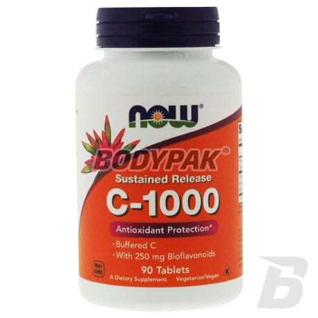 NOW Foods Vitamin C-1000 Complex Buffered - 90 tabl.