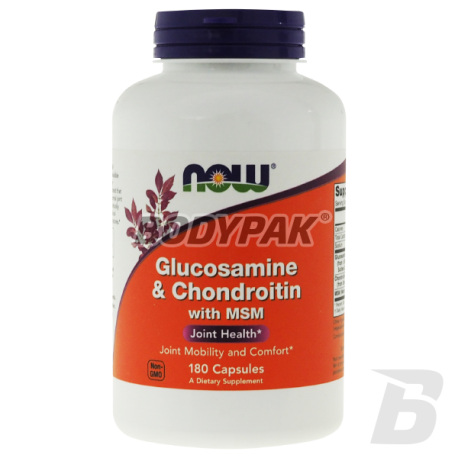 NOW Foods Glucosamine & Chondroitin - 180 kaps.