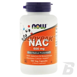 NOW Foods NAC N-Acetyl-L-Cysteine 600 mg - 100 kaps.