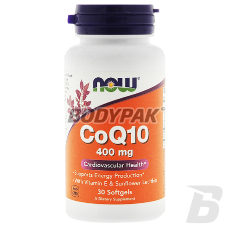 NOW Foods Coenzyme Q10 400mg - 30 kaps.