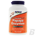 NOW Foods Papaya Enzyme Chewable - 360 kaps.