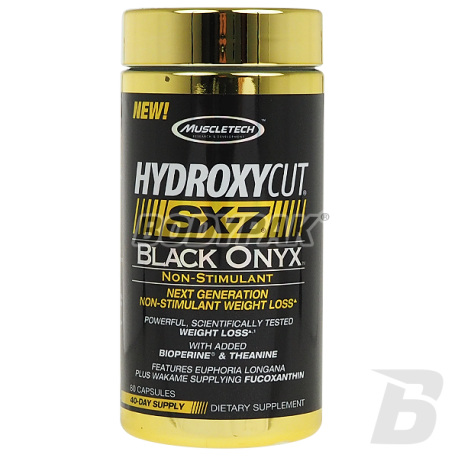 MuscleTech Hydroxycut SX-7 Black Onyx - 80 kaps.