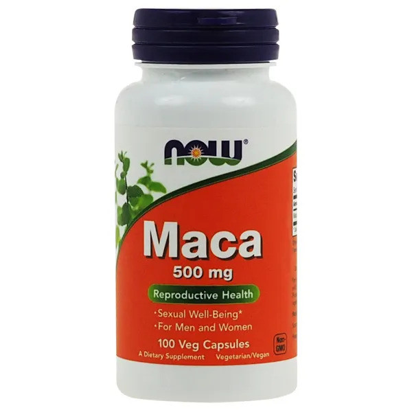NOW Foods Maca 500mg - 100 kaps.