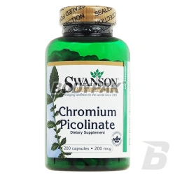 Swanson Chromium Picolinate 200mcg - 200 kaps.