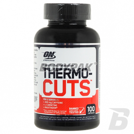Optimum Nutrition Thermo Cuts - 100 kaps.
