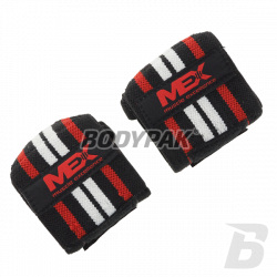 MEX Wrist Wraps RED (usztywniacze nadgarstków) - 1 komplet