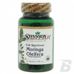 Swanson Full Spectrum Moringa Oleifera 400mg - 60 kaps.