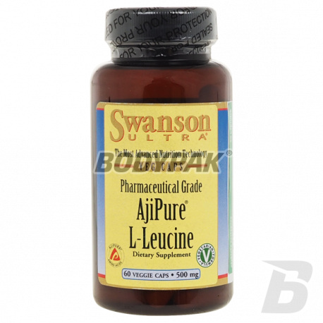 Swanson AjiPure L-Leucine 500mg - 60 kaps.