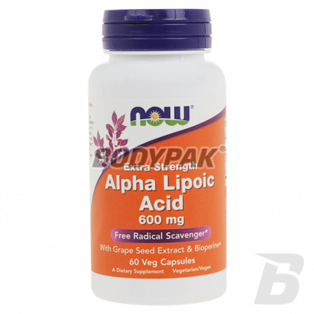 NOW Foods Alpha Lipoic Acid 600mg - 60 kaps.