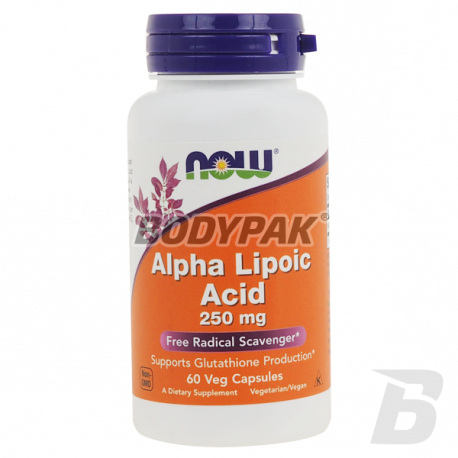 NOW Foods Alpha Lipoic Acid 250mg - 60 kaps.