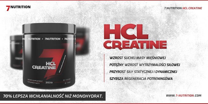 7Nutrition HCL Creatine - 350g