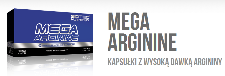 Scitec Mega Arginine - 120 kaps.