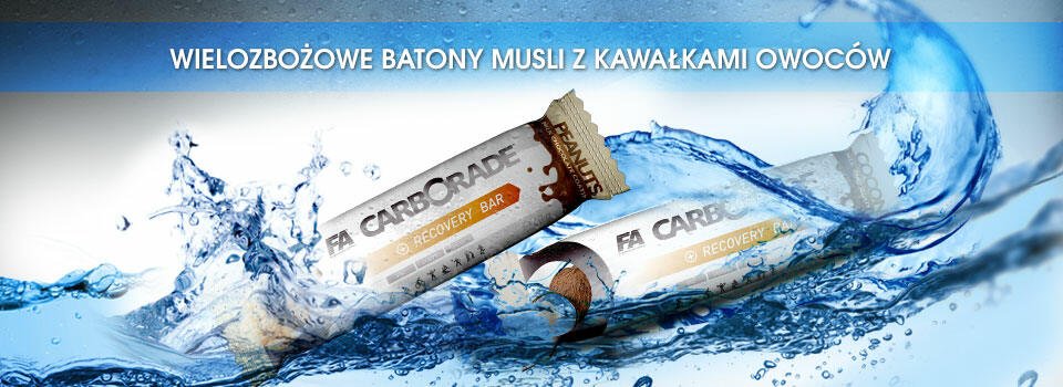 FA Nutrition Carborade Recovery Bar - 40g