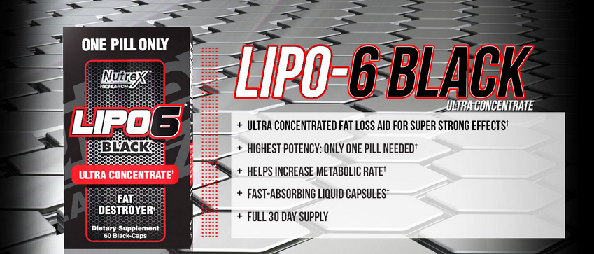 Nutrex Lipo-6 Black Ultra Concentrate - 60 kaps.