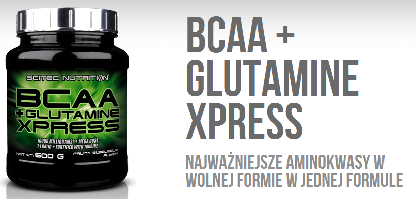 Scitec BCAA + Glutamine Xpress - 600g