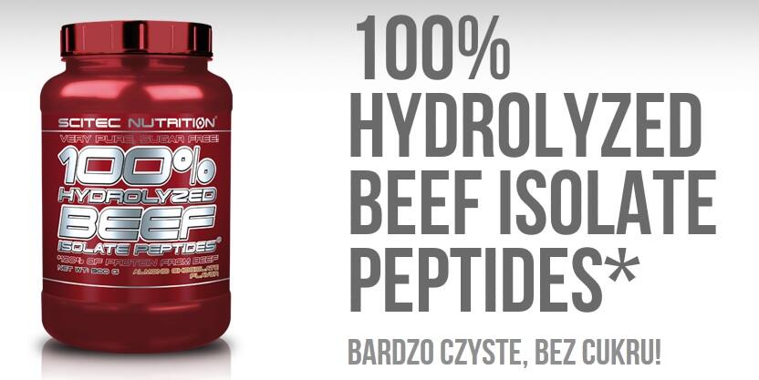 Scitec 100% Hydrolyzed Beef Isolate Peptides - 900g