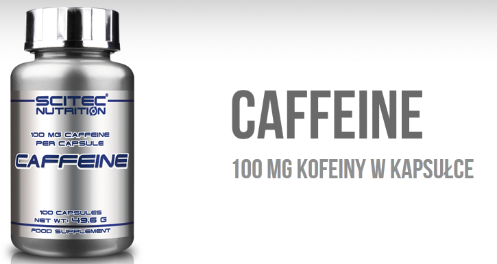 Scitec Caffeine - 100 kaps.