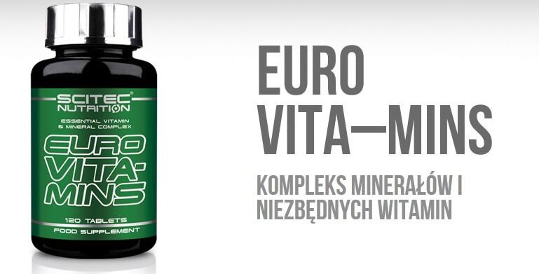 Scitec Euro Vita-Mins - 120 tabl.