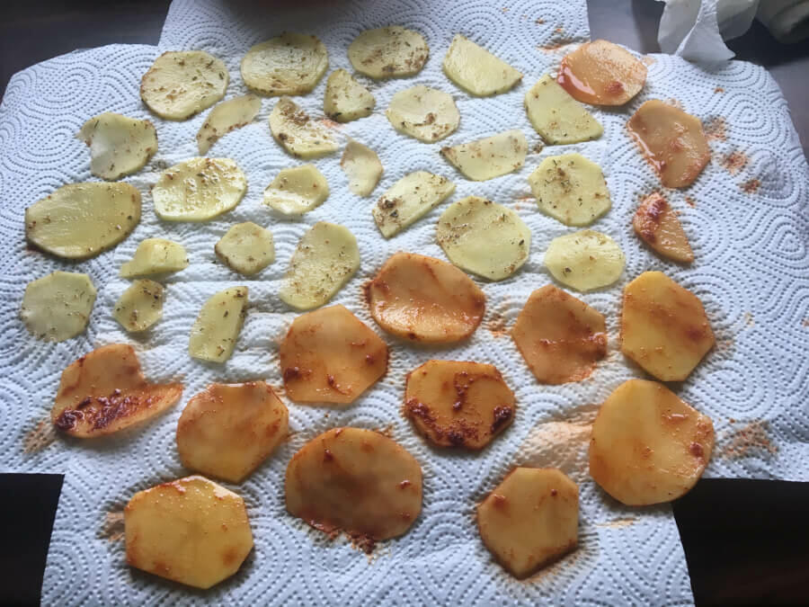 PRZEPIS: Chipsy z mikrofali