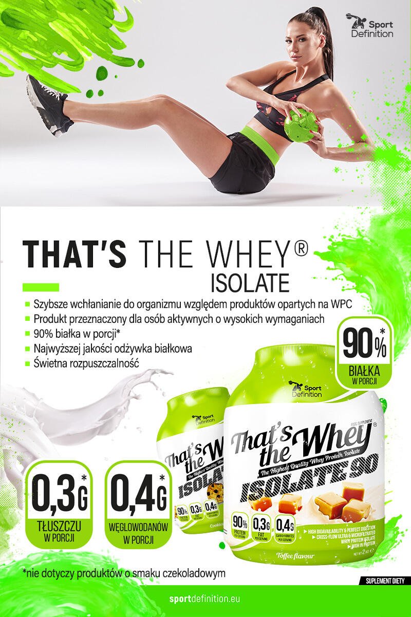 Sport Definition That's the Whey ISOLATE - 2000-2270g