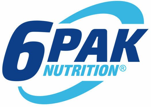 6PAK Nutrition Shaker Milky Shake Whey Neon Blue - 700 ml