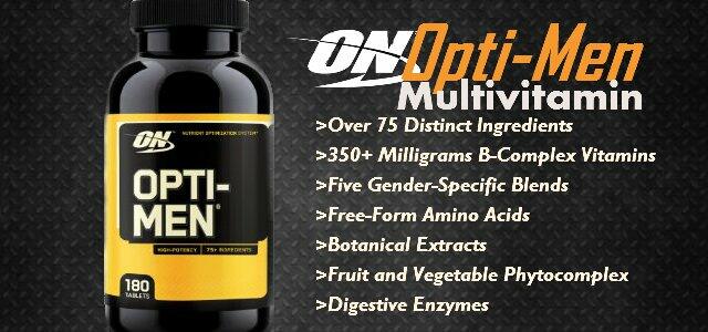 Optimum Nutrition Opti-Men - 180 tabl.