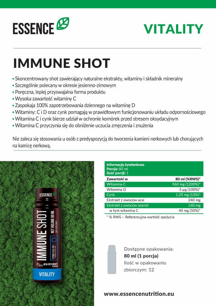 Essence Immune Shot - 80ml