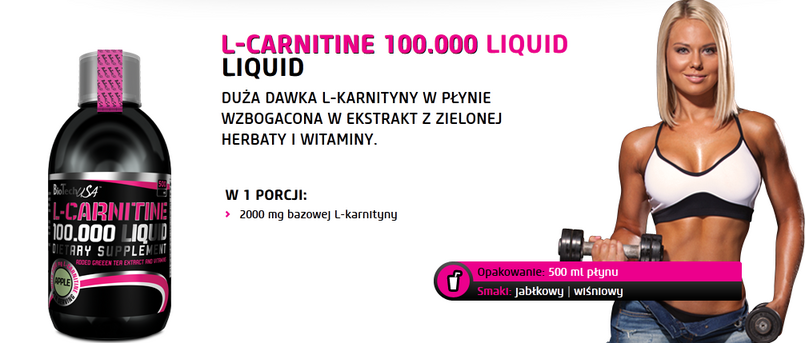 BioTech L-carnitine 100.000 - 500ml