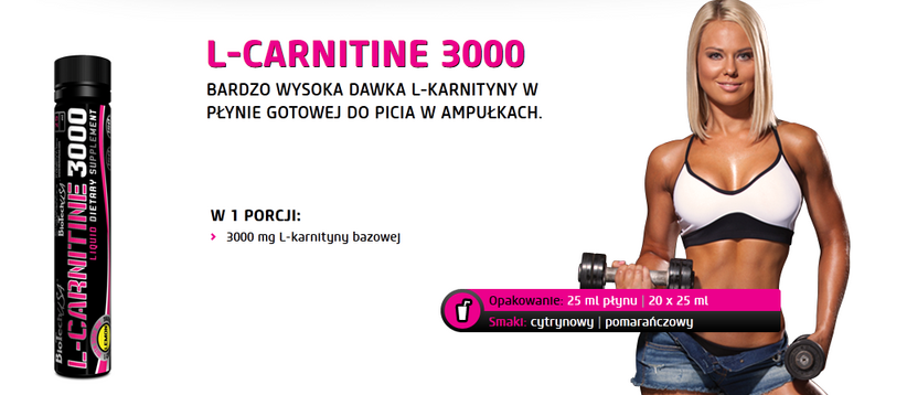 BioTech L-carnitine 3000 - 25 ml