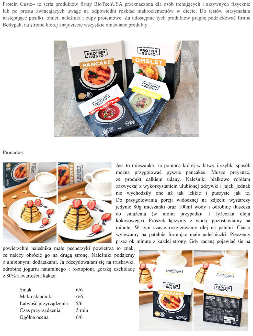 BioTech Protein Gusto - Żaneta