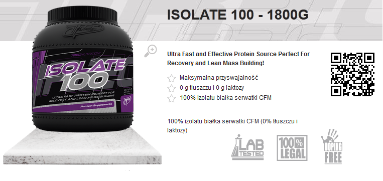 Trec Isolate 100 - 1500g