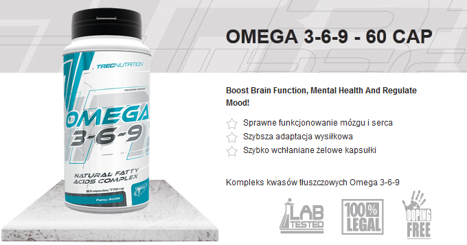 Trec Omega 3-6-9 - 90 kaps.