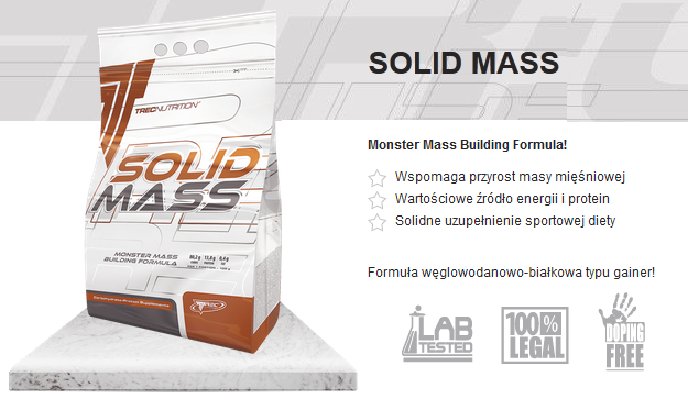 Trec Gainer Solid Mass - 5800g