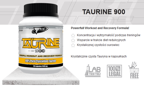 Trec Taurine 900 - 90 kaps.