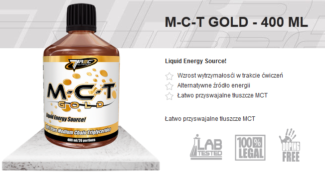 Trec Olej MCT GOLD - 400ml