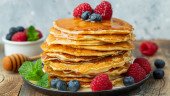 Przepis na piętrowe pancakes z frużeliną