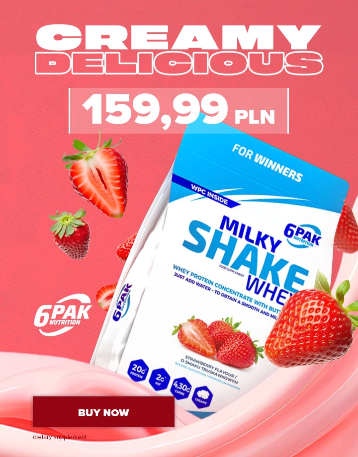 6PAK Nutrition Milky Shake Whey - 1800g