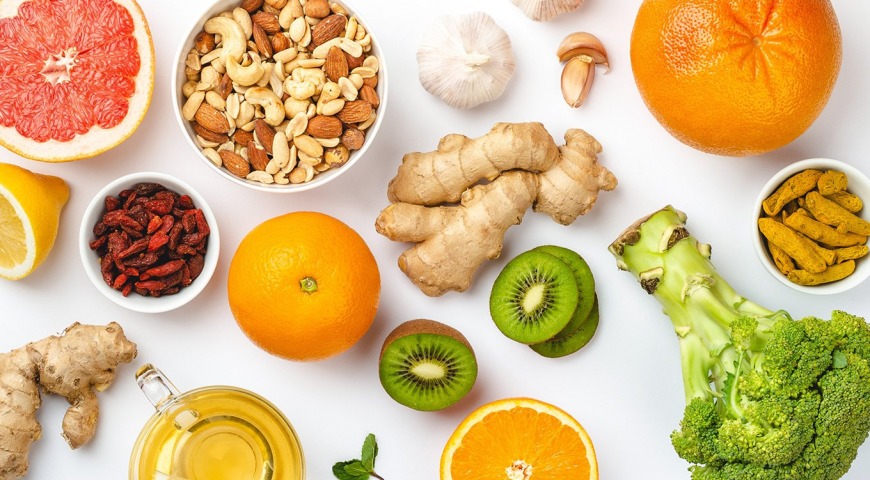 Produkty spożywcze przeciwzapalne